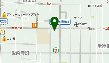 中国料理華澄の地図画像