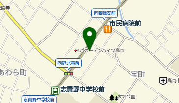 糸庄高岡店の地図画像