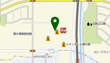 ASBee高の原店の地図画像