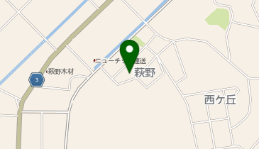 萩野の里公民館の地図画像