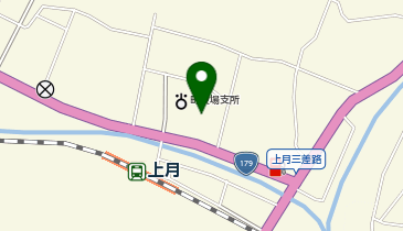 佐用町役場 上月支所地域振興室の地図画像