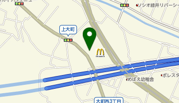 広島市 大町東庭球場の地図画像