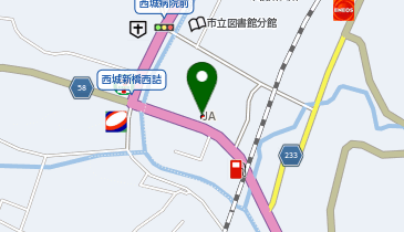 JAひろしま西城生活センターの地図画像