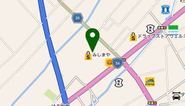 うんなん補聴器センターの地図画像