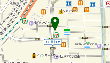 Mysweetsalon岡山の地図画像