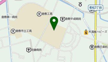 老松ふれあいクラブの地図画像