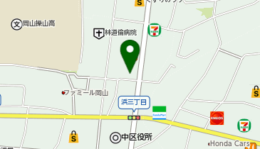 丸文ほけんサポート 岡山浜けやき通り店の地図画像