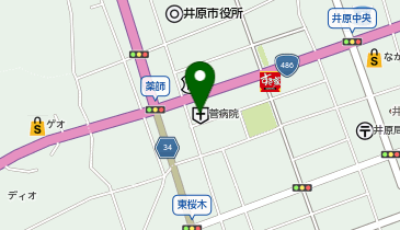 菅病院介護医療院の地図画像