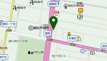 LINFACEの地図画像