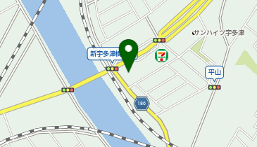 ステップゴルフプラス宇多津店の地図画像