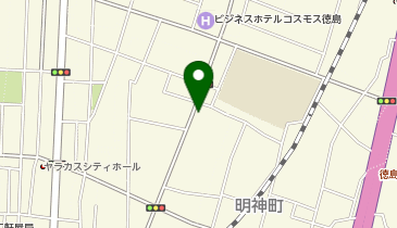 富田橋青果店の地図画像