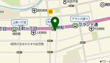 ドリームプラス高知店の地図画像