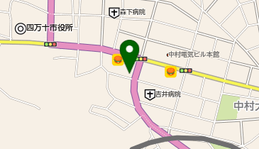 イワタニ四国株式会社中村営業所の地図画像