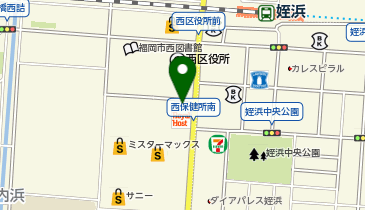 ピザハットウエストコート姪浜店の地図画像