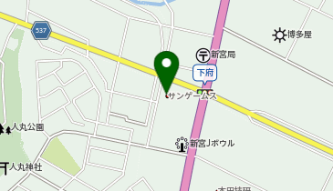 サープラ新宮あそびタウンの地図画像