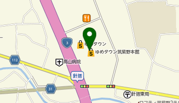 ピザハットゆめタウン筑紫野店の地図画像