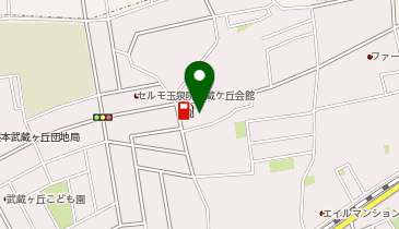 ピザハット武蔵ヶ丘店の地図画像