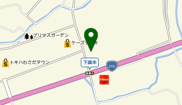 セキスイハイム九州株式会社アルプ(ALP)展示場の地図画像