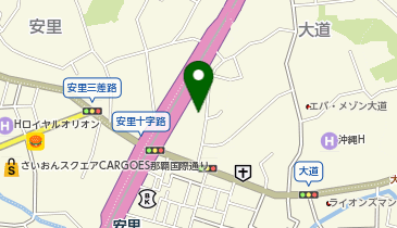 沖縄グローバル高等学院の地図画像