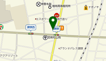 松山学園 宮崎整体医学院の地図画像