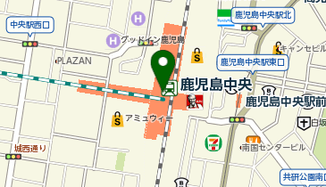 韓と米アミュプラザ鹿児島店の地図画像