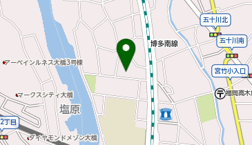 ふとんの丸与の地図画像
