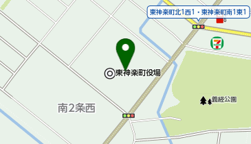 ひがしかぐら薬局の地図画像