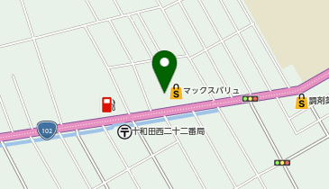 きたぞの薬局の地図画像