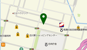 スポーツプラス古川店の地図画像
