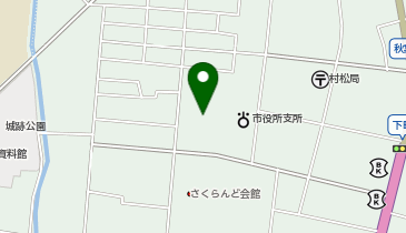 五泉市 さくら学童クラブの地図画像