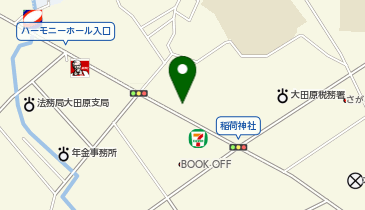 カーショップハッピーズの地図画像
