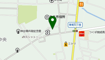 ヘアーランド牛久店の地図画像