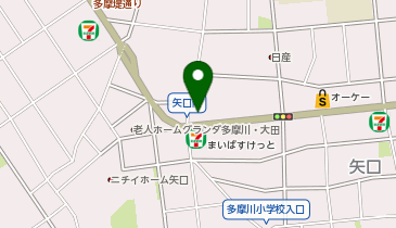 AACつばめ薬局の地図画像