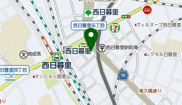レモンガス株式会社日暮里支店の地図画像