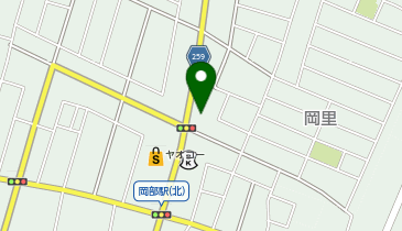 クスリのアオキ 岡部薬局の地図画像