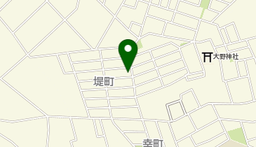 高木クリーニングの地図画像