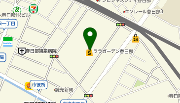 SHOWANISHIKAWAララガーデン春日部店の地図画像