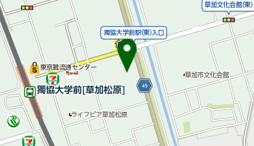 カーロ(CARRO)草加店の地図画像