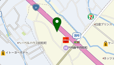 アミーゴ甲府国母店の地図画像