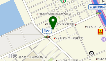 アサシオ理容の地図画像