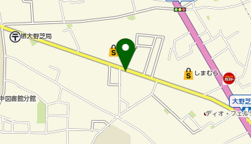 玄三大野芝店の地図画像