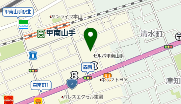 ディスカウントストア万屋セルバ甲南山手店の地図画像