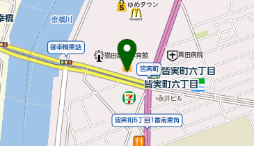 ペットプラザ広島皆実町店の地図画像