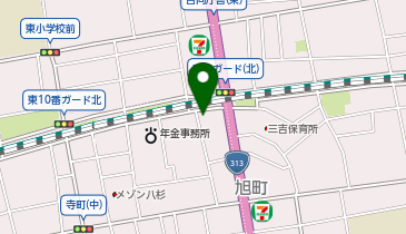 ヘアスペースブランの地図画像