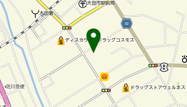 山羊コーヒーの地図画像