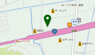 ひろがる接骨院倉敷院の地図画像