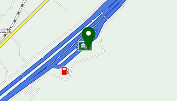 高松自動車道豊浜サービスエリア下り線の地図画像