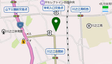 グラスアートカワノエの地図画像