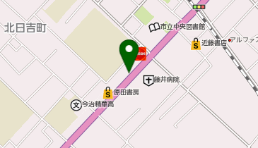 テニス・バドショップ&サポートアッシュの地図画像