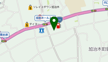 ふじ薬局加治木店の地図画像